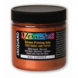 Jacquard Versatex Screen Printing Ink - 4 Oz (118.29 ML) Jar - Copper (333)