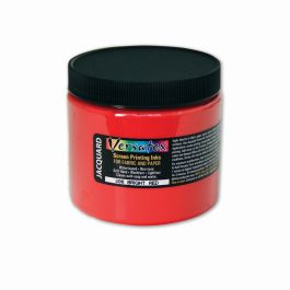 Jacquard Versatex Screen Printing Ink - 16 Oz (473.18 ML) Jar - Bright Red (306)