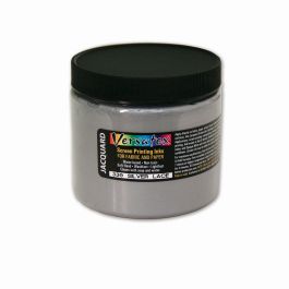 Jacquard Versatex Screen Printing Ink - 16 Oz (473.18 ML) Jar - Silver Lace (330)