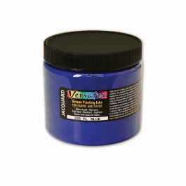 Jacquard Versatex Screen Printing Ink - 16 Oz (473.18 ML) Jar - Fluorescent Blue (339)