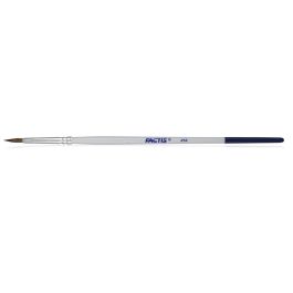 Factis Round Paintbrush - 70% Goat Hair + 30% Synthetic Hair Brush - Series 212 - Short Handle - Size: 5