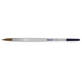 Factis Round Paintbrush - 70% Goat Hair + 30% Synthetic Hair Brush - Series 212 - Short Handle - Size: 20