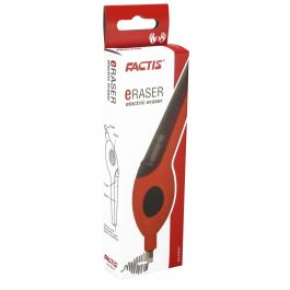 Factis Electric Eraser - With Soft + Abrasive Refills