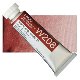 Holbein Artists' Watercolour - Tube of 15 ML - Perylene Maroon (208)