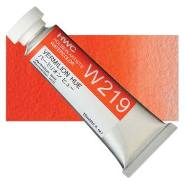 Holbein Artists' Watercolour - Tube of 15 ML - Vermilion Hue (219)