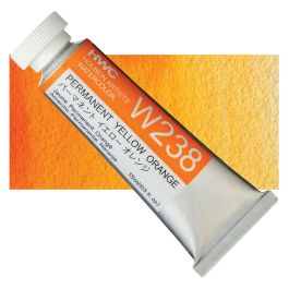 Holbein Artists' Watercolour - Tube of 15 ML - Permanent Yellow Orange (238)