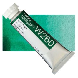 Holbein Artists' Watercolour - Tube of 15 ML - Viridian (260)