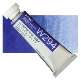 Holbein Artists' Watercolour - Tube of 15 ML - Ultramarine Deep (294)