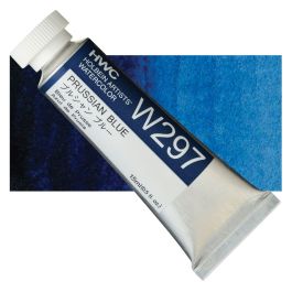 Holbein Artists' Watercolour - Tube of 15 ML - Prussian Blue (297)