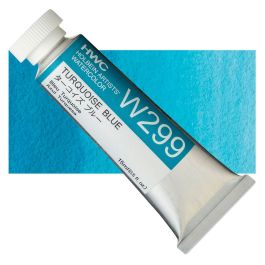 Holbein Artists' Watercolour - Tube of 15 ML - Turquoise Blue (299)