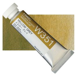 Holbein Artists' Watercolour - Tube of 15 ML - Yellow Grey (351)