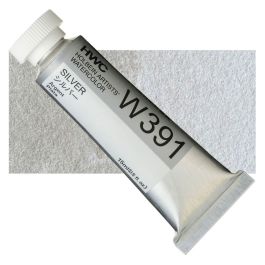 Holbein Artists' Watercolour - Tube of 15 ML - Silver (391)