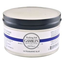 Gamblin Etching / Intaglio Ink - Ultramarine Blue Jar of 1 LB / 453 ML