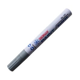 Snowman Oil Based Paint Marker - Grey - Medium Tip