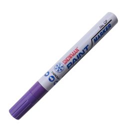 Snowman Oil Based Paint Marker - Violet - Medium Tip