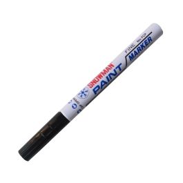 Snowman Oil Based Paint Marker - Black - Fine Tip