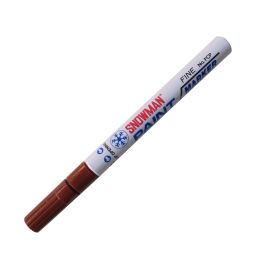 Snowman Oil Based Paint Marker - Brown - Fine Tip