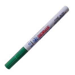 Snowman Oil Based Paint Marker - Green - Fine Tip