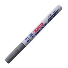 Snowman Oil Based Paint Marker - Grey - Fine Tip