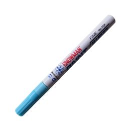 Snowman Oil Based Paint Marker - Sky Blue - Fine Tip