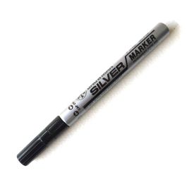 Snowman Oil Based Paint Marker - Silver - Fine Tip