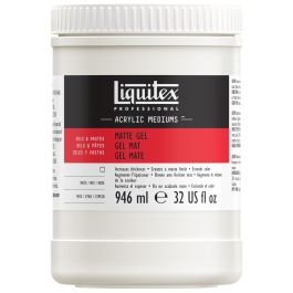 Liquitex Gels & Pastes - Professional Matte Gel - Jar of 946 ML