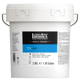 Liquitex Surface Preparation - Professional Acrylic Gesso White - Bottle of 3.78 L