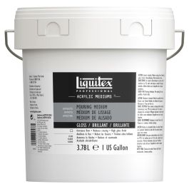 Liquitex Effects - Professional Gloss Pouring Medium - Bottle of 3.78 L