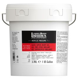 Liquitex Gels & Pastes - Professional Gloss Super Heavy Gel - Jar of 3.78 L