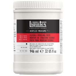 Liquitex Gels & Pastes - Professional Flexible Modeling Paste - Jar of 946 ML