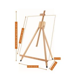 MABEF Beech Wood Tripod Easel