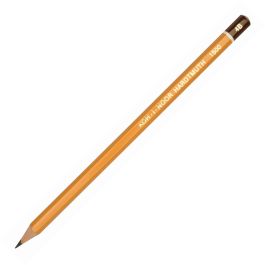 Koh-I-Noor Yellow Professional Graphite Pencil - 4B