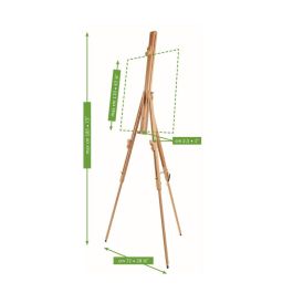 MABEF Beech Wood Universal Field Easel