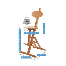 MABEF Adjustable Artist’s Stool