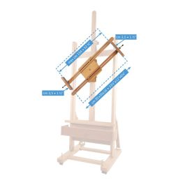 MABEF Beech Wood Revolving Painting Accessory