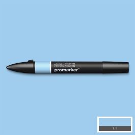 Winsor & Newton Promarker - Alcohol Based - Twin Tip Marker - Cloud Blue (B318)