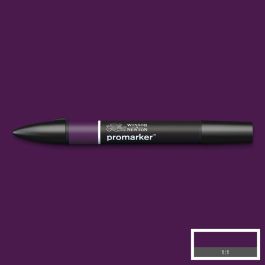 Winsor & Newton Promarker - Alcohol Based - Twin Tip Marker - Aubergine (V524)