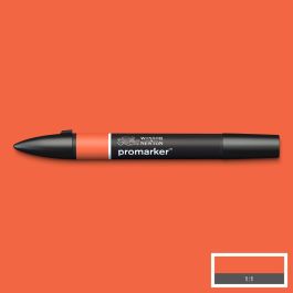 Winsor & Newton Promarker - Alcohol Based - Twin Tip Marker - Orange (R866)