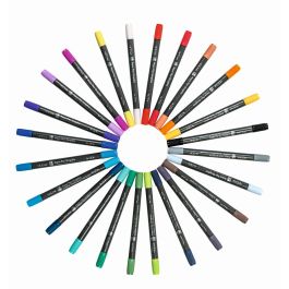 Marabu Aqua Pen Graphix Watercolour Felt Tip Pen - Dual Tip (Fine + Brush)