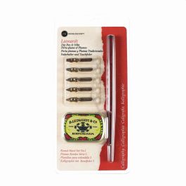 Manuscript - Leonardt Round Hand - Dip Pen + Nib Set 1