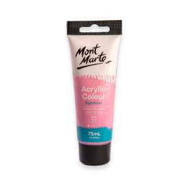 Mont Marte Signature Acrylic Paint - Tube of 75 ml (2.5 Oz) - Pink