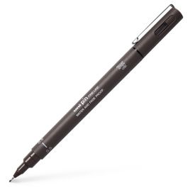 Uni-Ball Uni Pin Fine Line Drawing Pen - 0.5 MM - Dark Grey