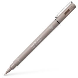 Uni-Ball Uni Pin Fine Line Drawing Pen - 0.5 MM - Light Grey