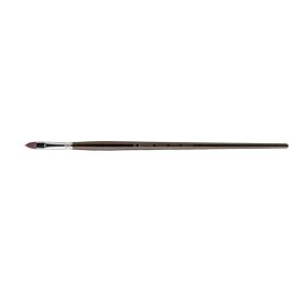 Escoda Primera Teijin Synthetic Hair Brush - Series 4160 - Filbert - Long Handle - Size: 0