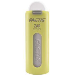 Factis Protective Eraser with ZAP Case - Yellow