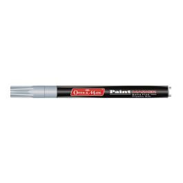 Soni Officemate Paint Marker - Fine Tip (3.05 MM) - Silver