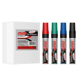 Soni Officemate Refillable - Jumbo Permanent Marker - Pack of 6