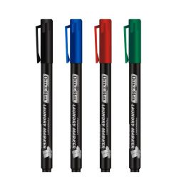 Soni Officemate Fine Tip Laundry Markers Pen - Pack of 4