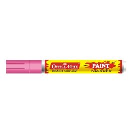 Soni Officemate Paint Marker - Bullet Tip (4.5 MM) - Fluorescent Pink