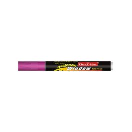 Soni Officemate Liquid Chalk Marker - Bullet Tip (4.5 MM) - Fluorescent Magenta